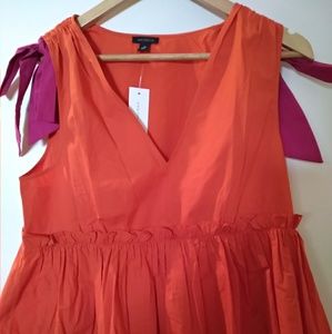 NWT Ann Taylor Peplum Bow Blouse